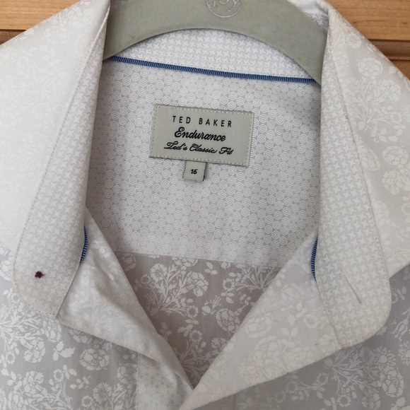 Men’s Ted Baker Endurance Classic Fit Button Up - Picture 2 of 3